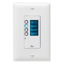 BSS EC4B Ethernet Wall-Mount Controller with 4 Buttons White